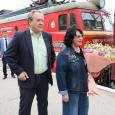 Надежда Бабкина приехала в Крым на поезде