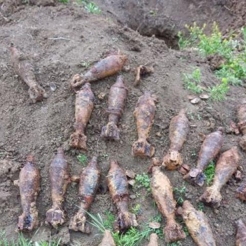 Тайник с минами периода ВОВ нашли крымские пограничники