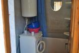 санузел со стиральной машинков  отдых в Алупке