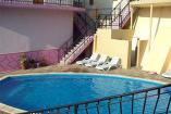Крым Судак гостиница с бассейном  недорогой отдых в Судаке