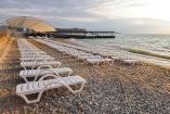 Крым Песчаное гостевой дом с бассейном  пляж